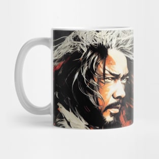 Warrior Wild Nature Free Spirit Art Brush Painting Mug